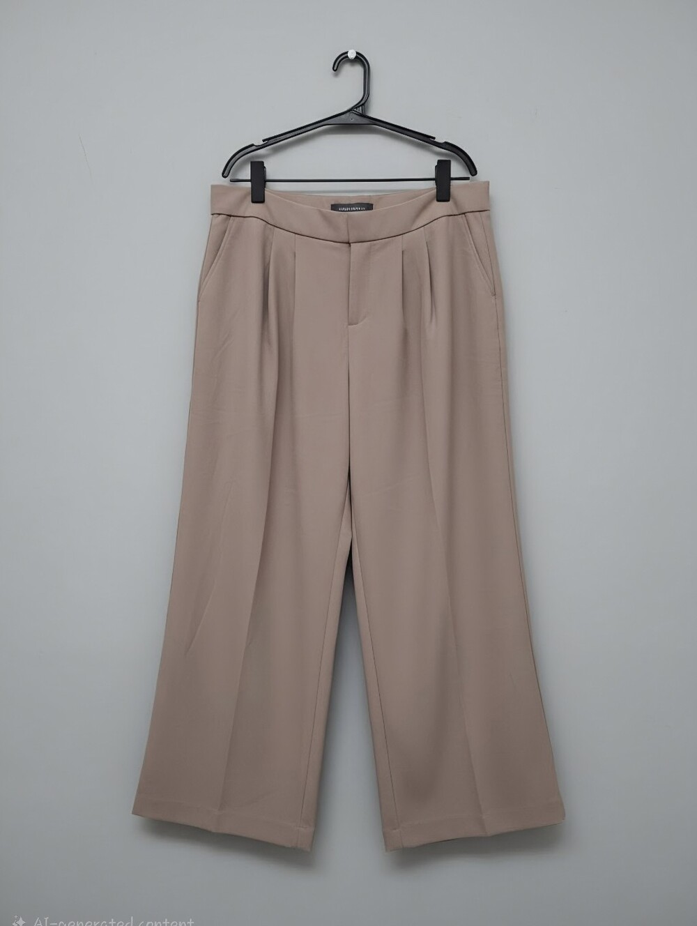 Studio by Torrid Tailored Twill Wide Leg High Rise Pants 18S NWT Deep Taupe